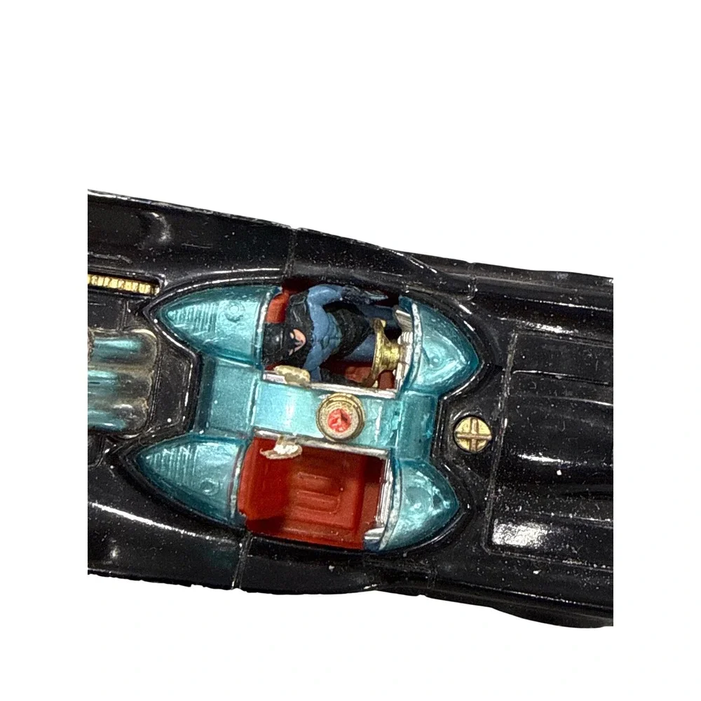 VTG Corgi Toys Batmobile and Batboat Glastron Diecast Car Set‎ Made in Britain